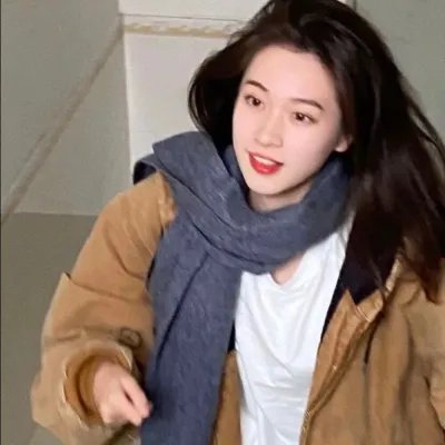冬天的女子